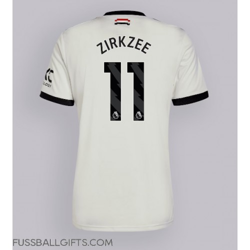 Manchester United Joshua Zirkzee #11 Fußballbekleidung 3rd trikot 2024-25 Kurzarm